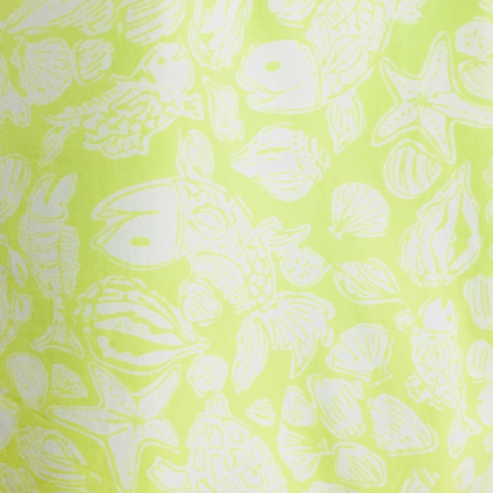 Lilly Pulitzer Sea Life sheath dress neon lime 6 - Picture 2 of 4